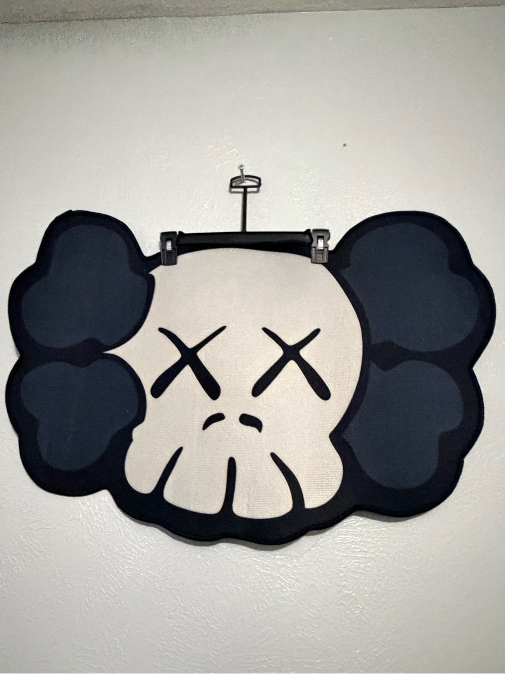 KAWS Skull Pop Art Custom Made Rug/Room Decor 31x21 IN.